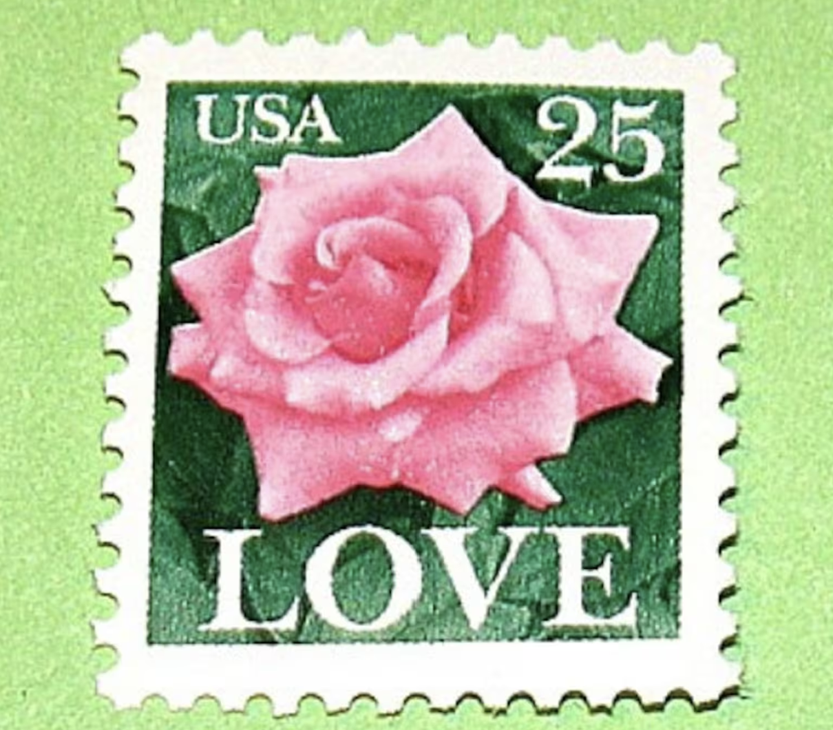 Francobollo dell'amore e vita sessuale